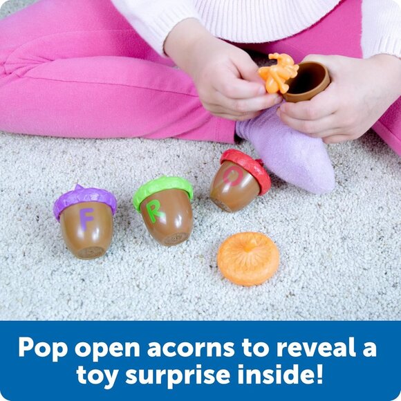 Alphabet Acorns Activity Set, Develops Letter Recognition, Educational Toys - Picture 4 of 7